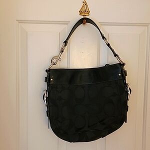 Coach Signature Black Purse